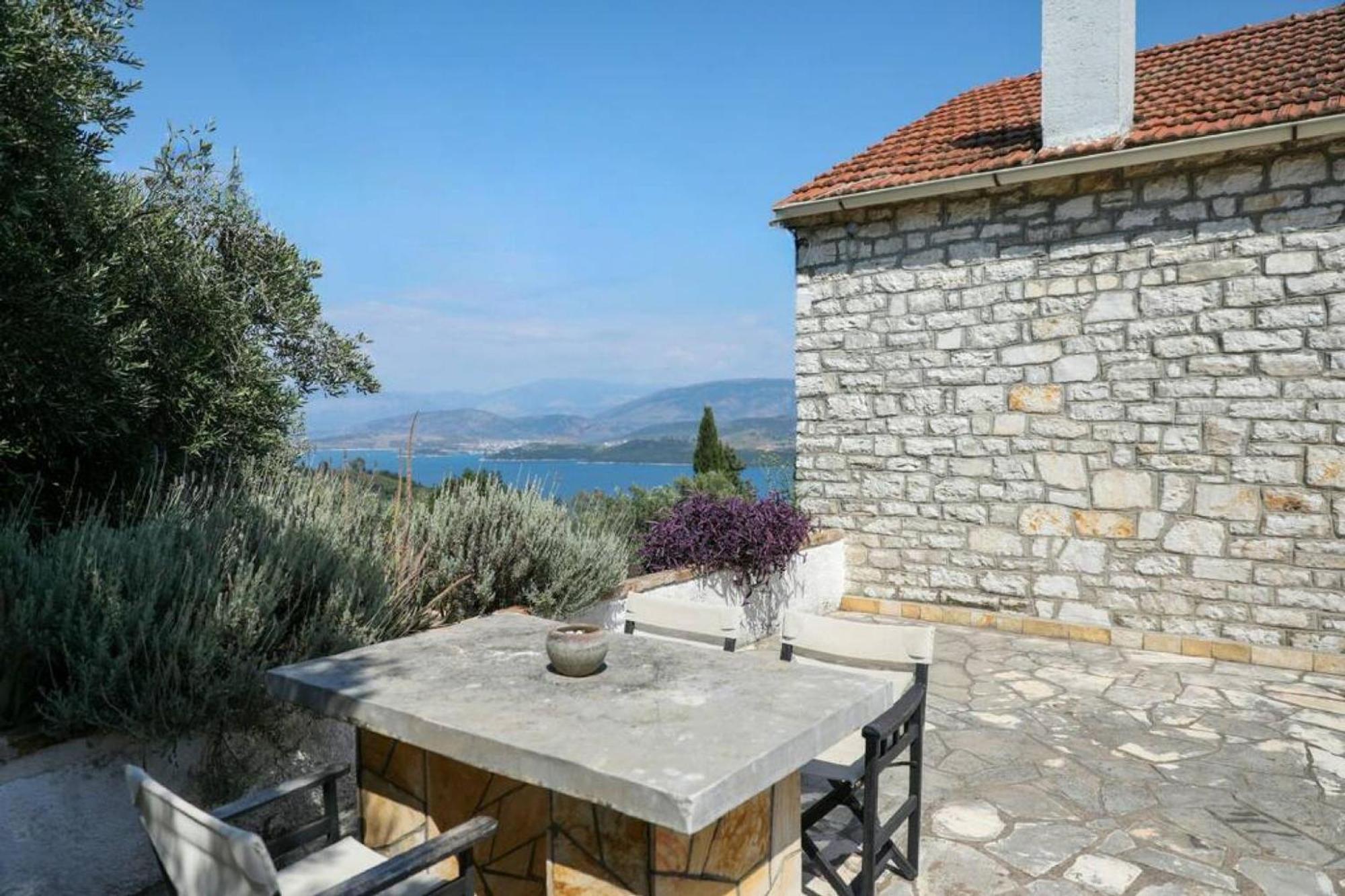 Sinies Stone Cottage - Ne Corfu Agnítsini Eksteriør billede